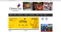 Desktop Screenshot of colombiavive.com